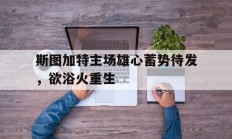 开云体育app-斯图加特主场雄心蓄势待发，欲浴火重生的简单介绍