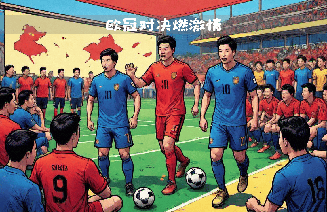包含体育场上的激烈对决：两支队伍争夺胜利的词条