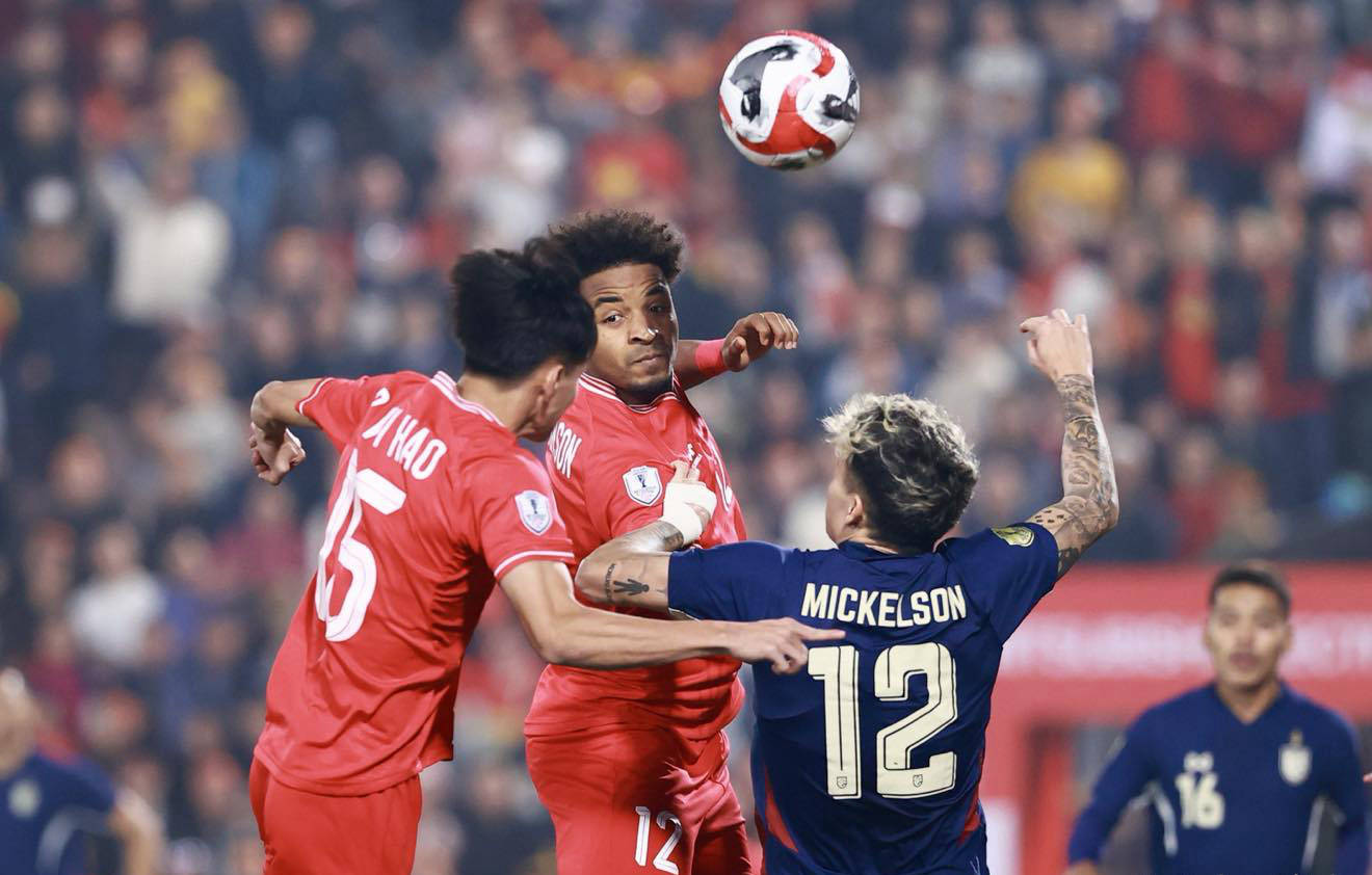 越南球队在竞赛中取得胜利