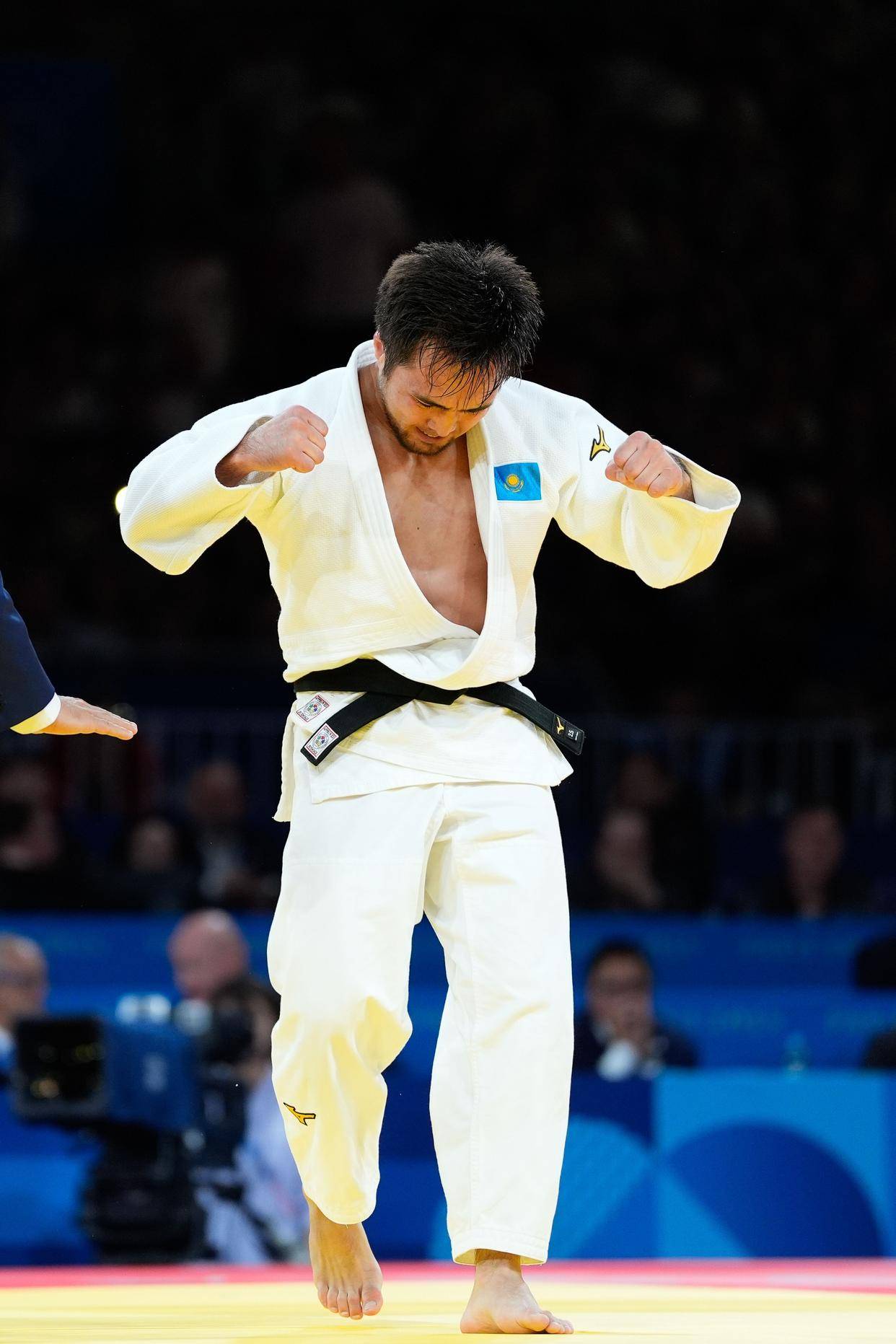 哥伦比亚选手在柔道比赛中表现抢眼