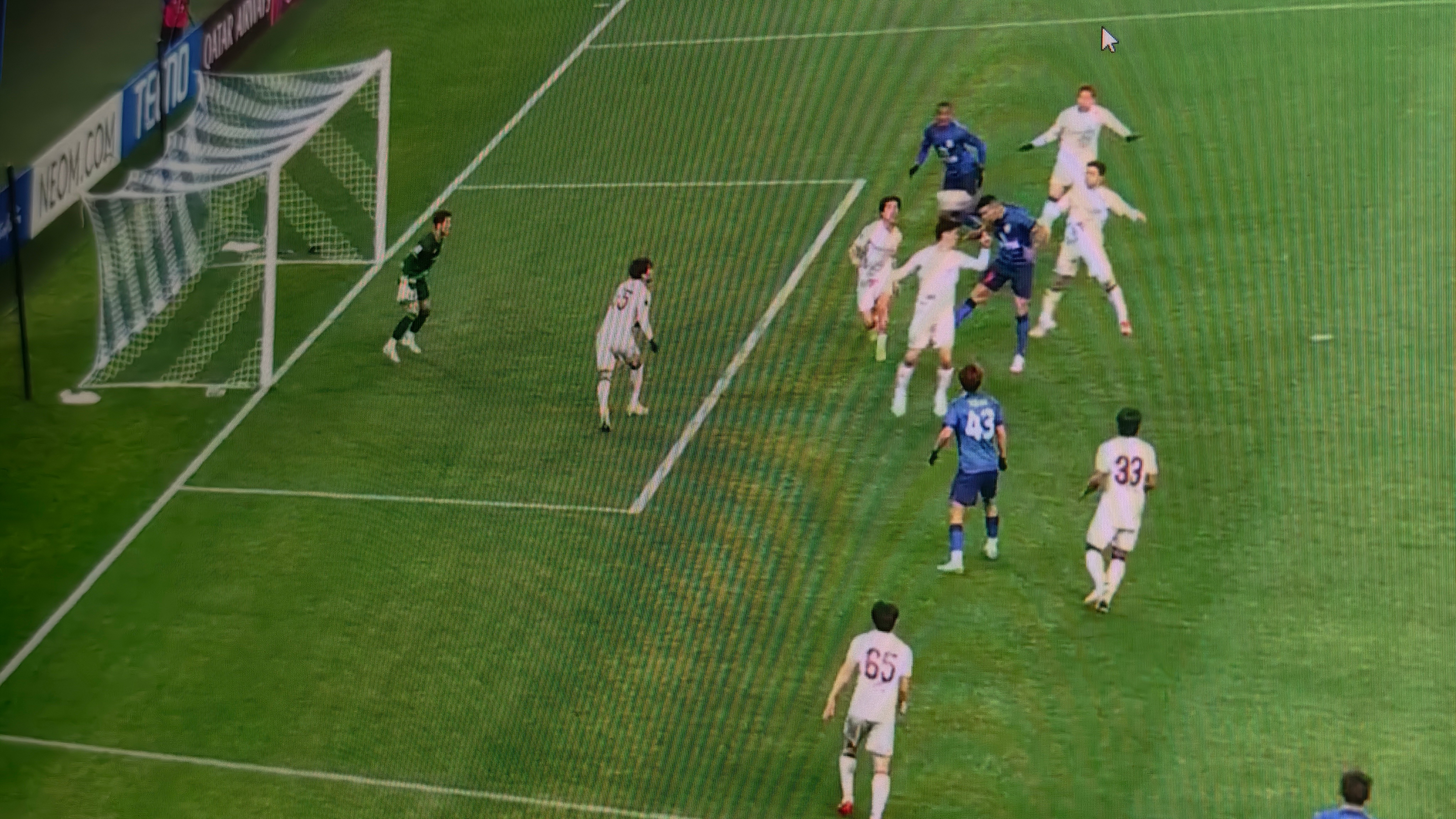 立陶宛球员在比赛中连续进球